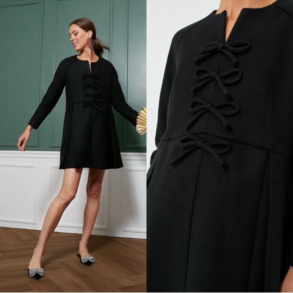 ⭐️NWT Tuckernuck Blair Bow Coat Dress⭐️